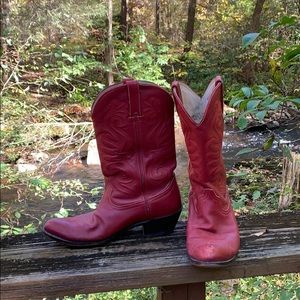 Durango Red Cowboy Boots Women’s 9